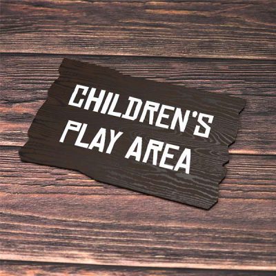 Childrens Play Area Bespoke Signage made from 3mm Acrylic