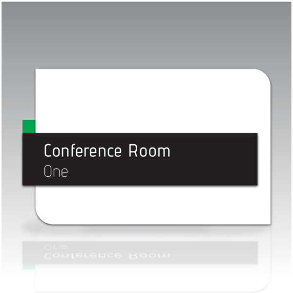 Acrylic Conference Room Slider Sign - Mensa Family