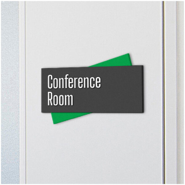 Acrylic Vacancy Slider Sign - Conference Render Zoom - Orion Family