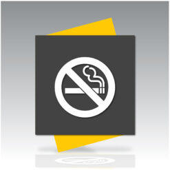 Acrylic No Smoking Sign - Orion Family