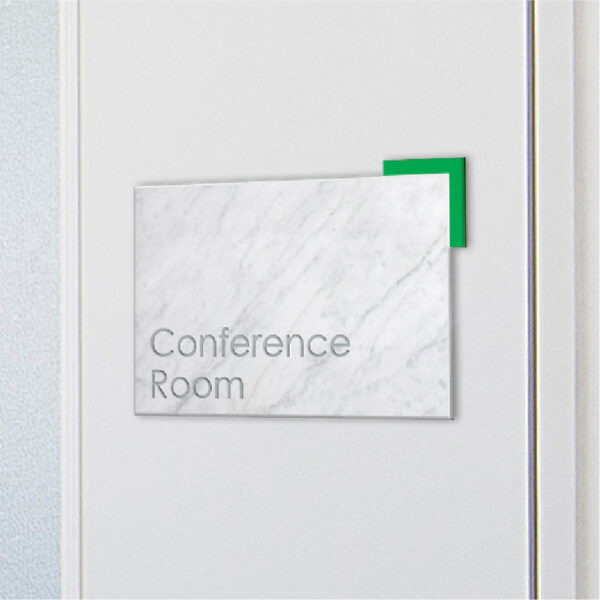 Acrylic Vacancy Slider Sign - Conference Render Zoom - Capella Family