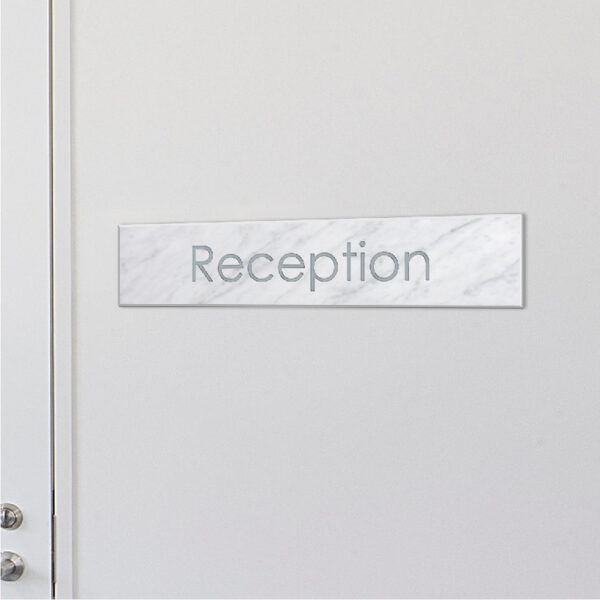 Acrylic Reception Sign - Render Zoom - Capella Family