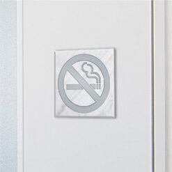 Acrylic No Smoking Sign - Render Zoom - Capella Family