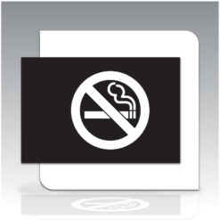 Acrylic No Smoking Sign - Mensa Family