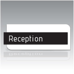 Acrylic Reception Sign - Original Size - Mensa Family