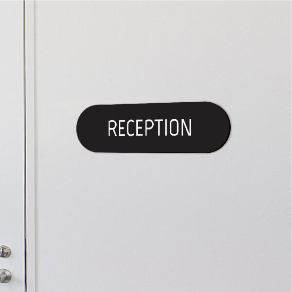 Acrylic Reception Sign - Regular Render Zoom - Sirius Family
