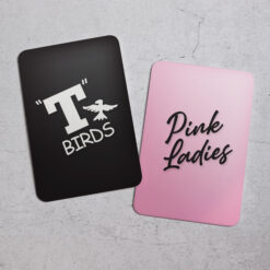 T-Birds and Pink Ladies Toilet Signs - Printed Acrylic