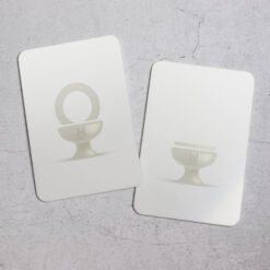 Seat Up and Seat Down Toilet Signs - Printed Acrylic