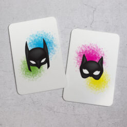 Batman and Catwoman Toilet Signs - Printed Acrylic