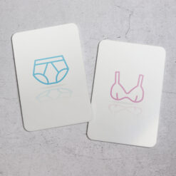 Boxers and Bra Toilet Signs - Printed Acrylic